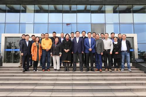 黄开会长考察江苏泰兴开发区工业园