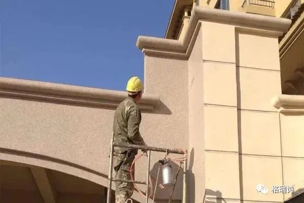 格瑞诗技术贴丨为什么不推荐在真石漆上喷水包水